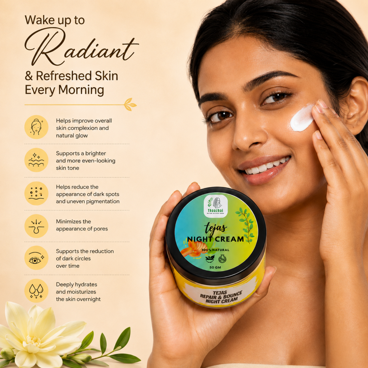 Tejas Night Cream