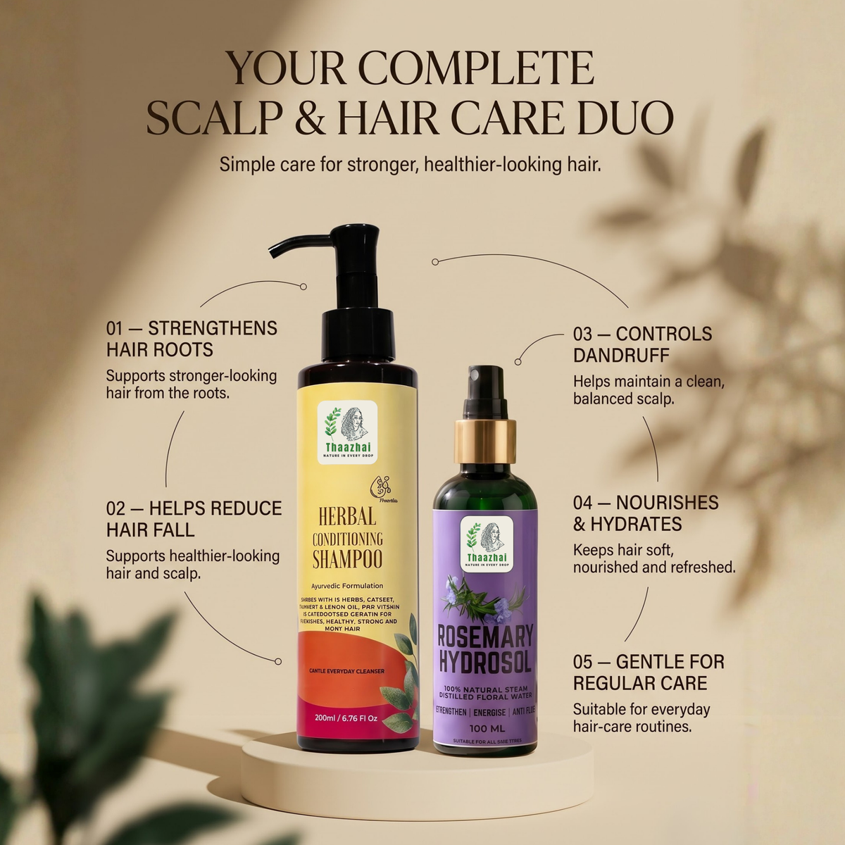 Thaazhai Hair Strengthening Duo