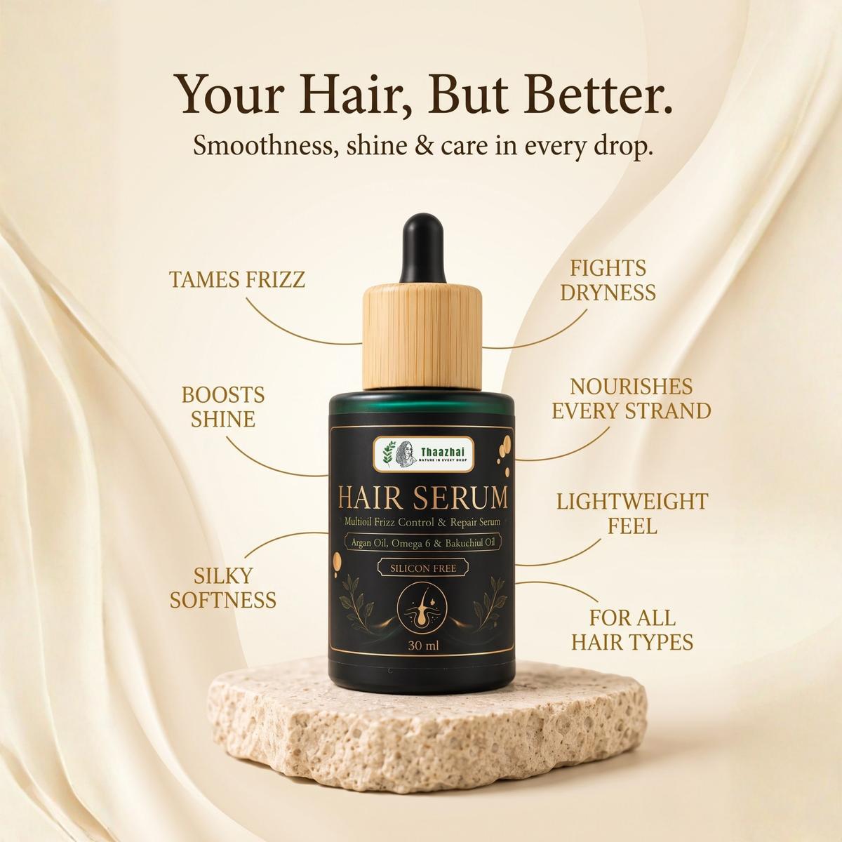Multi Oil Frizz Control &amp; Repair Hair Serum