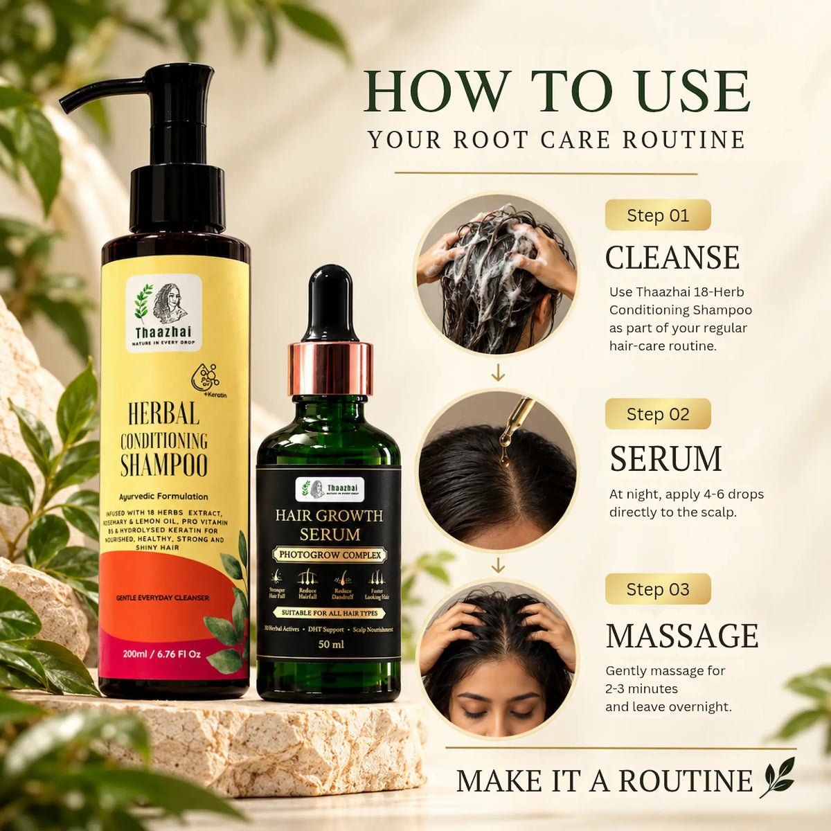 Thaazhal Root Care Combo