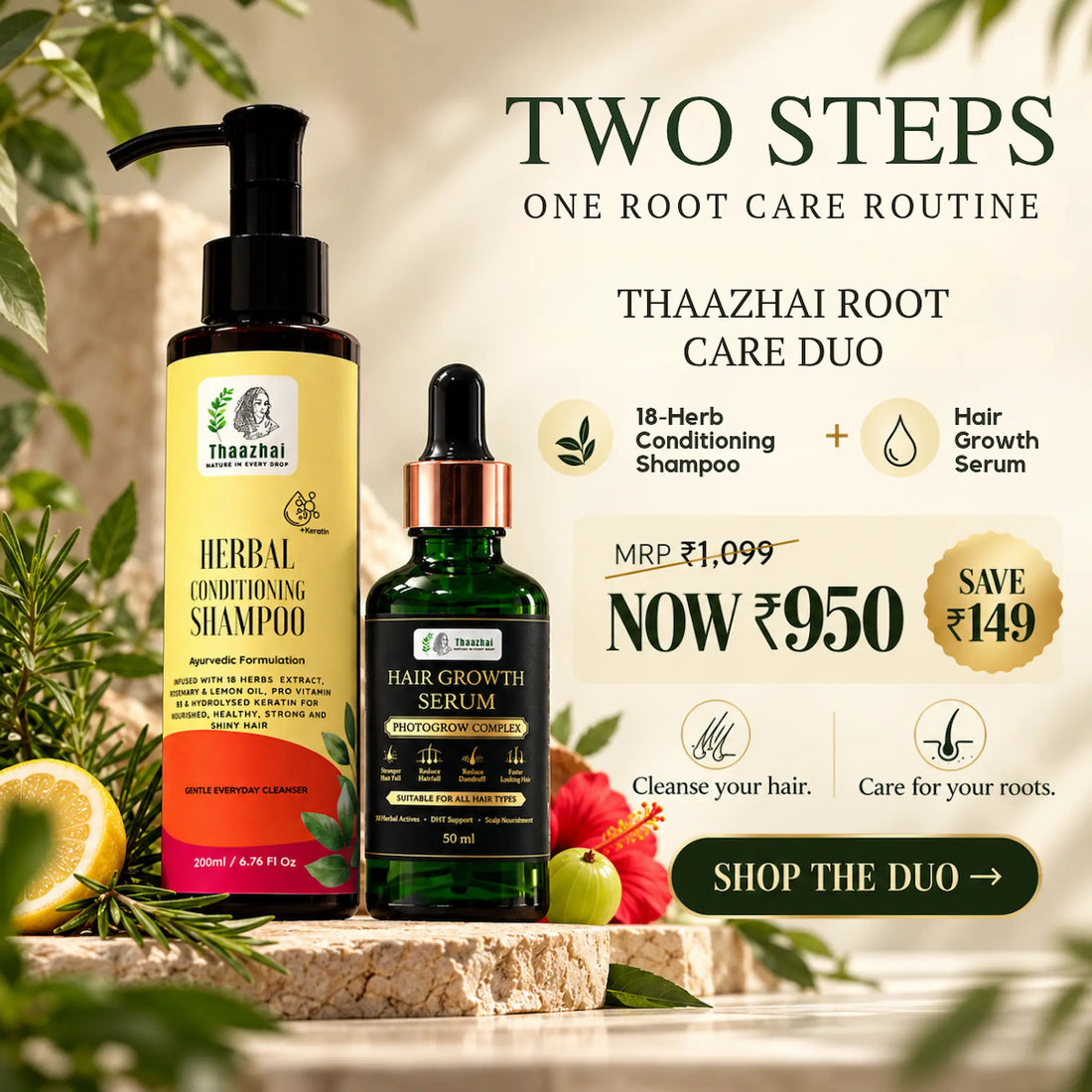 Thaazhal Root Care Combo